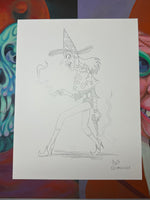 01 WITCH - PENCIL SKETCH