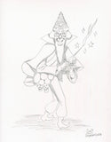 “The joys of a new Crystal Dagger” - PENCIL SKETCH