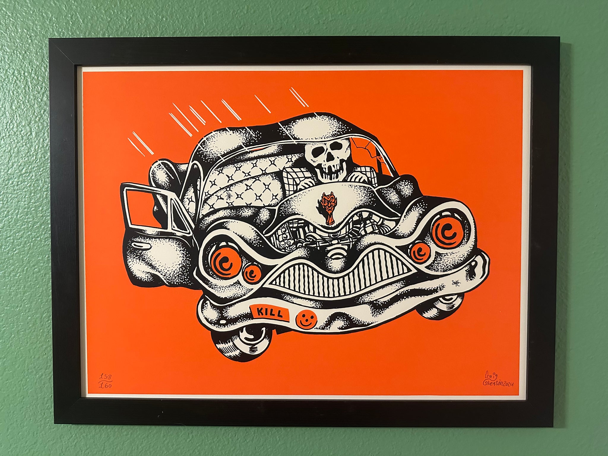 KING OF THE ROAD poster – BAD GUYS CLUB