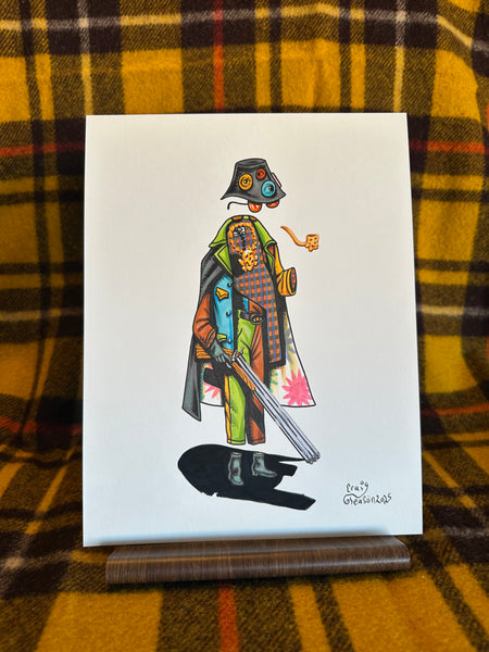 05 INVISIBLE MAN - Original Drawing