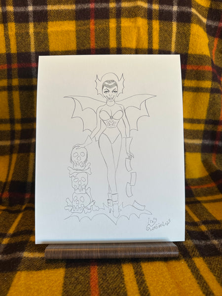 28 PLASMA-SUCKER - Pencil Sketch