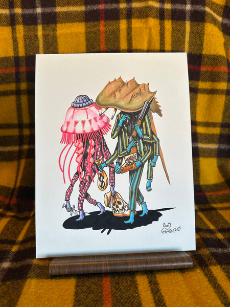 11 SEA SCUM - Original Drawing