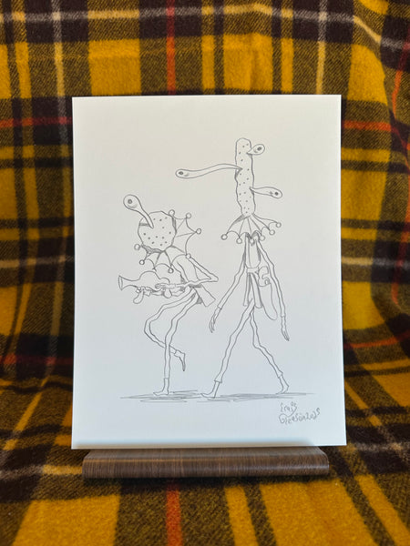 23 SOLAR SCUM - Pencil Sketch