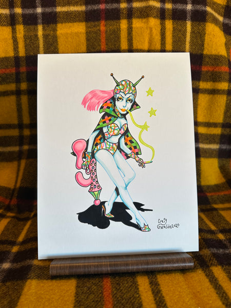 12 SPACE SKANK - Original Drawing
