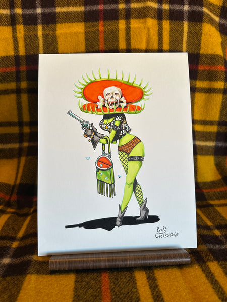 02 VENUS FLY TRAP - Original Drawing