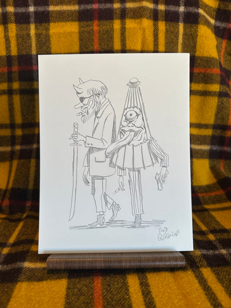 27 YOKAI - Pencil Sketch